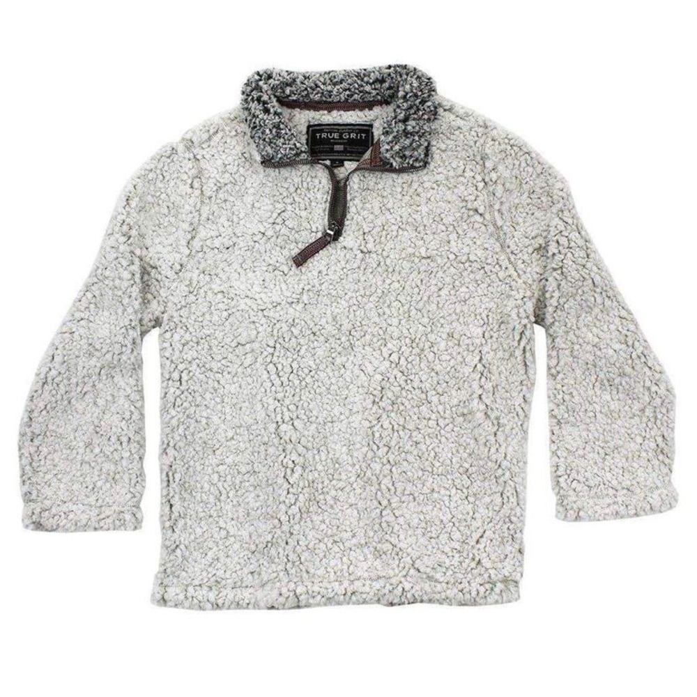 True Grit girls fleece pullover